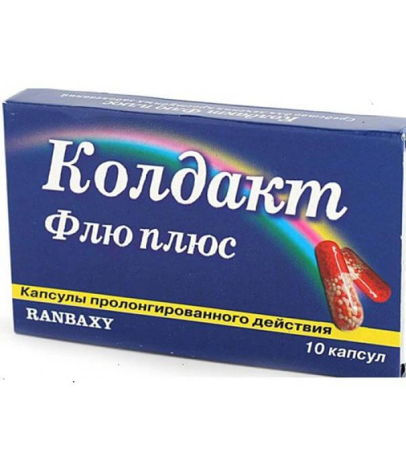 Coldact Flu Plus caps #10