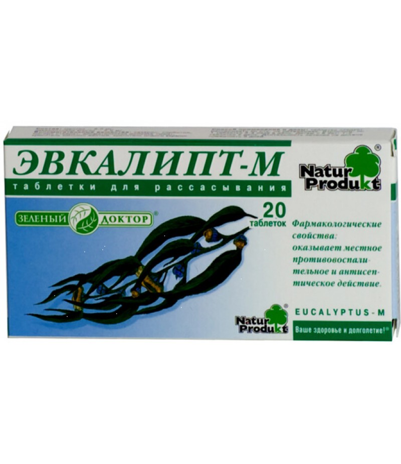 Eucalyptus-M tabs #20