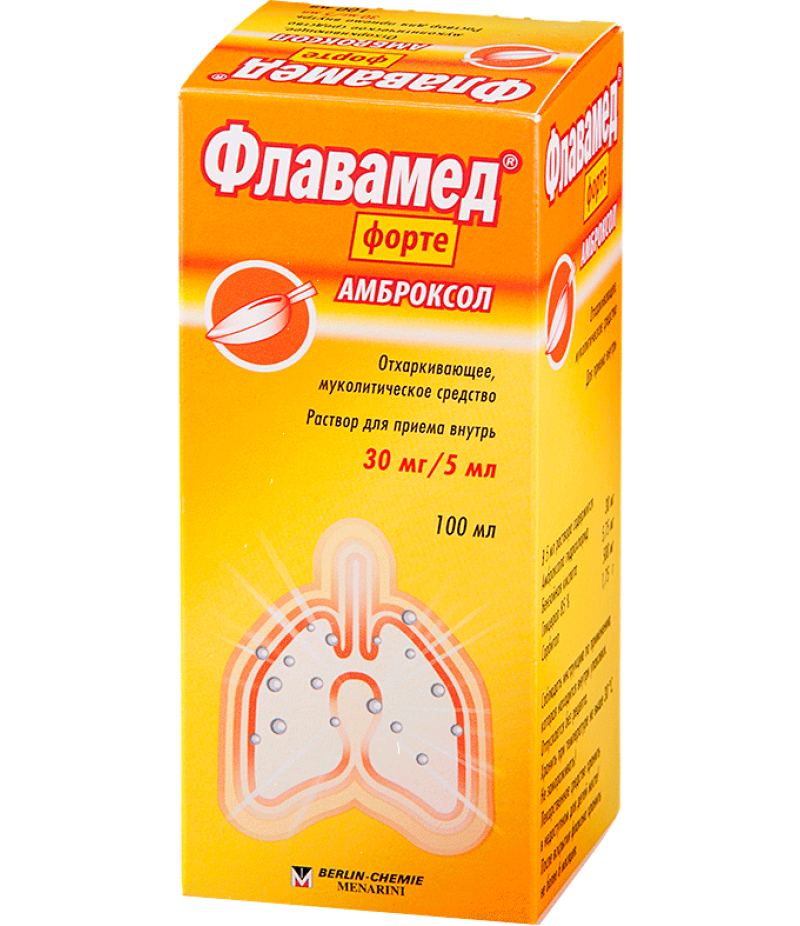 Flavamed Forte solution 30mg/5ml 100ml