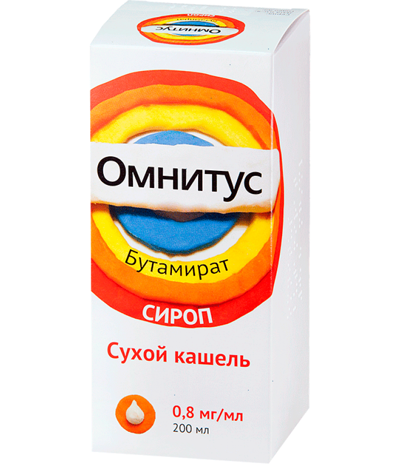Omnitus syrup 0.8mg/ml 200ml