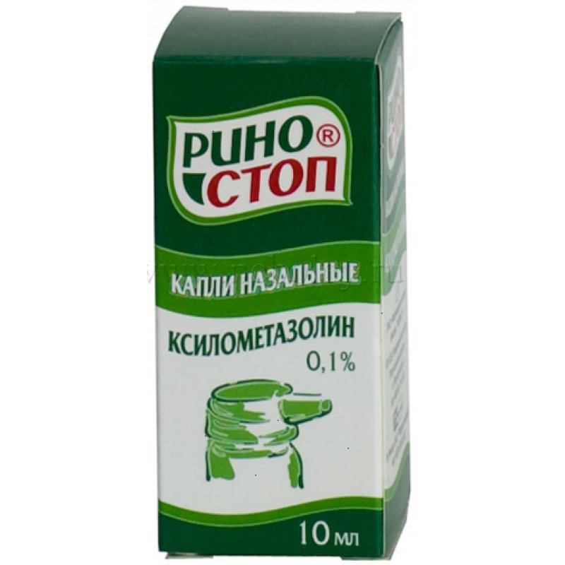 Rhinostop (Rinostop) drops 0.1% 10ml
