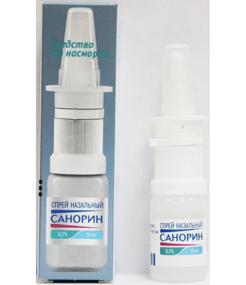 Sanorin spray 0.1% 10ml