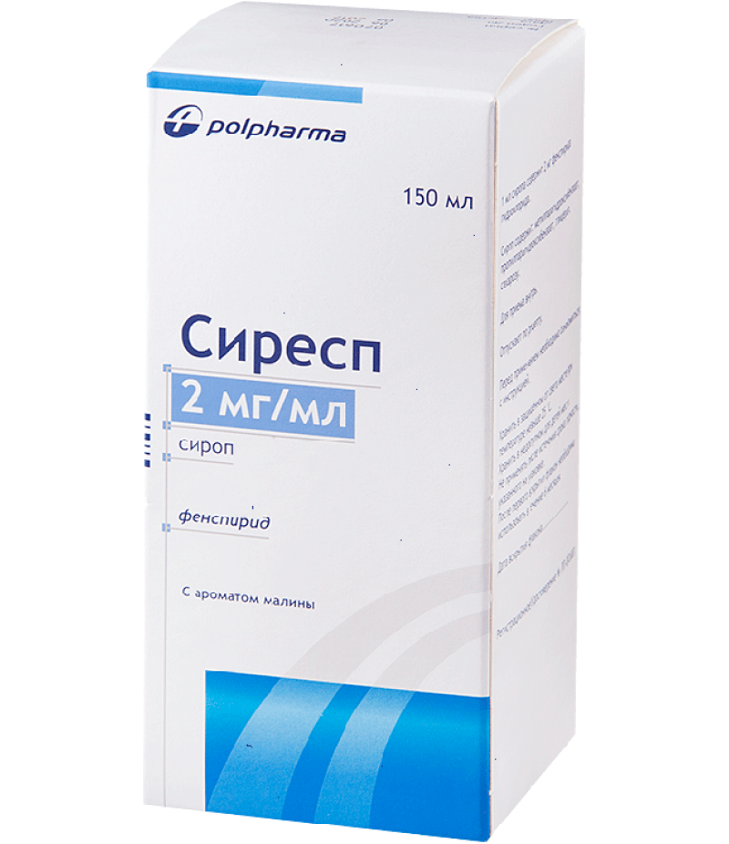 Syresp syrup 2mg/ml 150ml