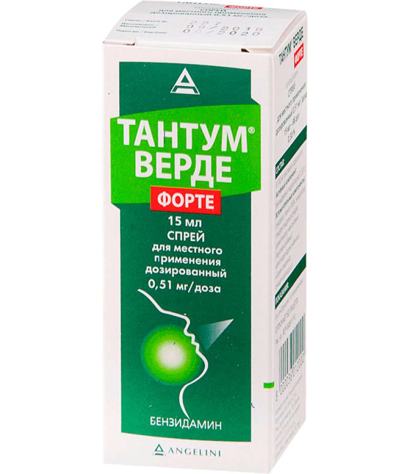 Tantum Verde Forte spray 0.51mg/dose 15ml