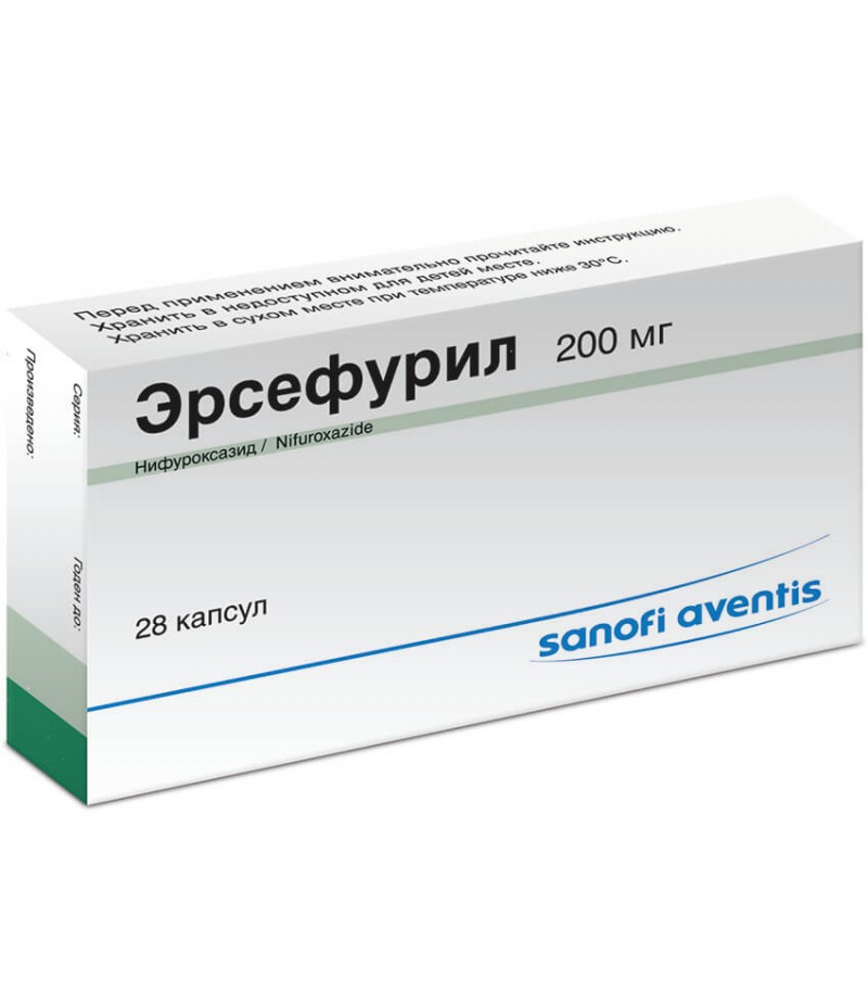 Ercefuryl caps 200mg #28