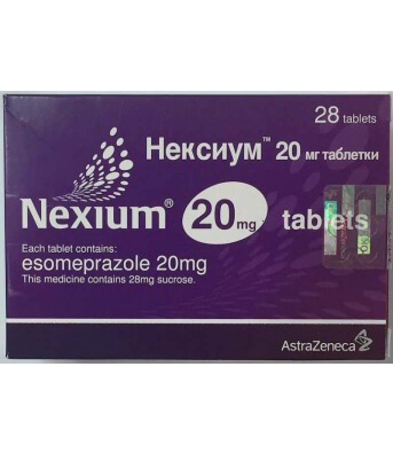 Nexium tabs 20mg #28