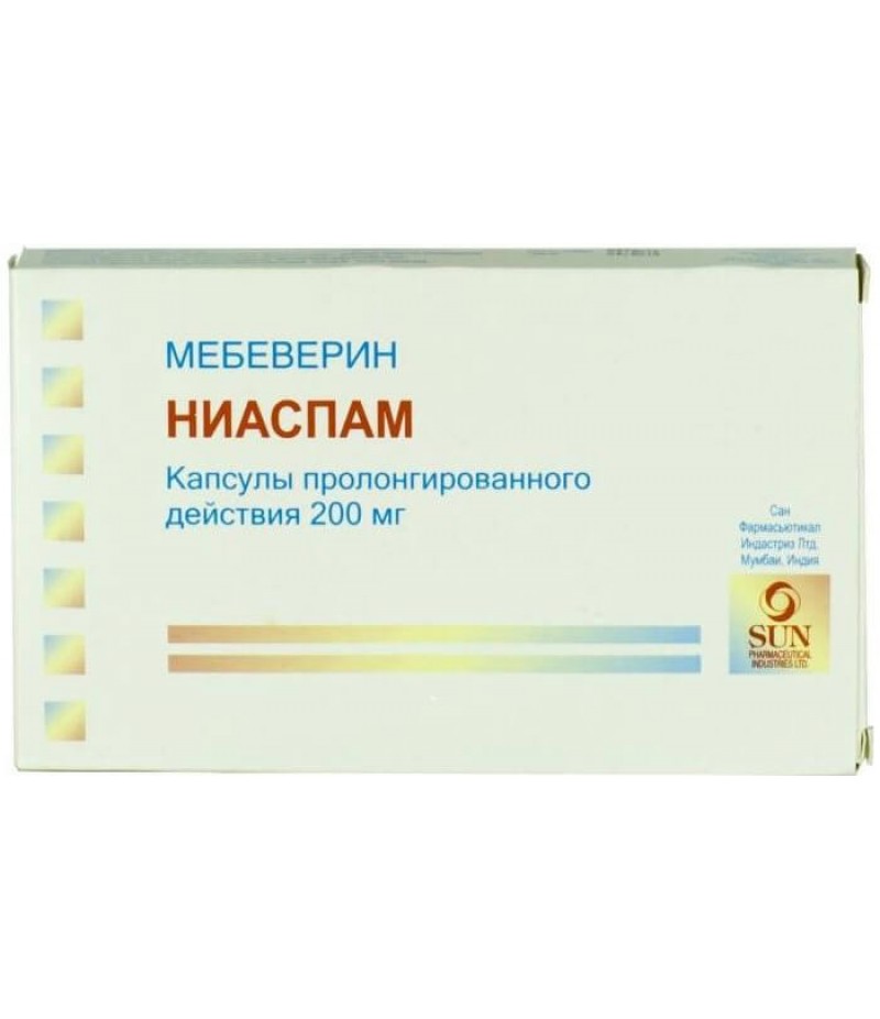 Niaspam caps 200mg #30