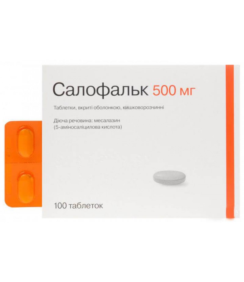 Salofalk tabs 500mg #100