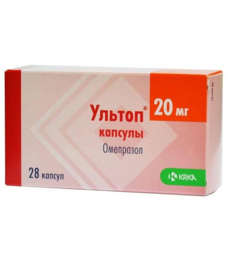 Ultop caps 20mg #28