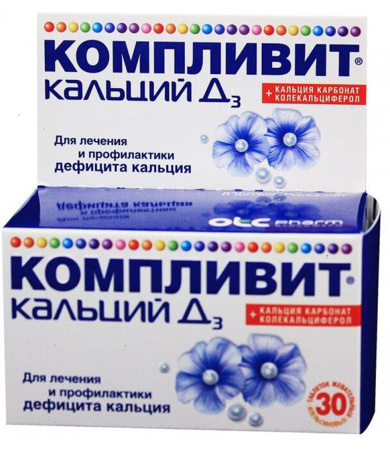 Complivit Calcium D3 tabs #30