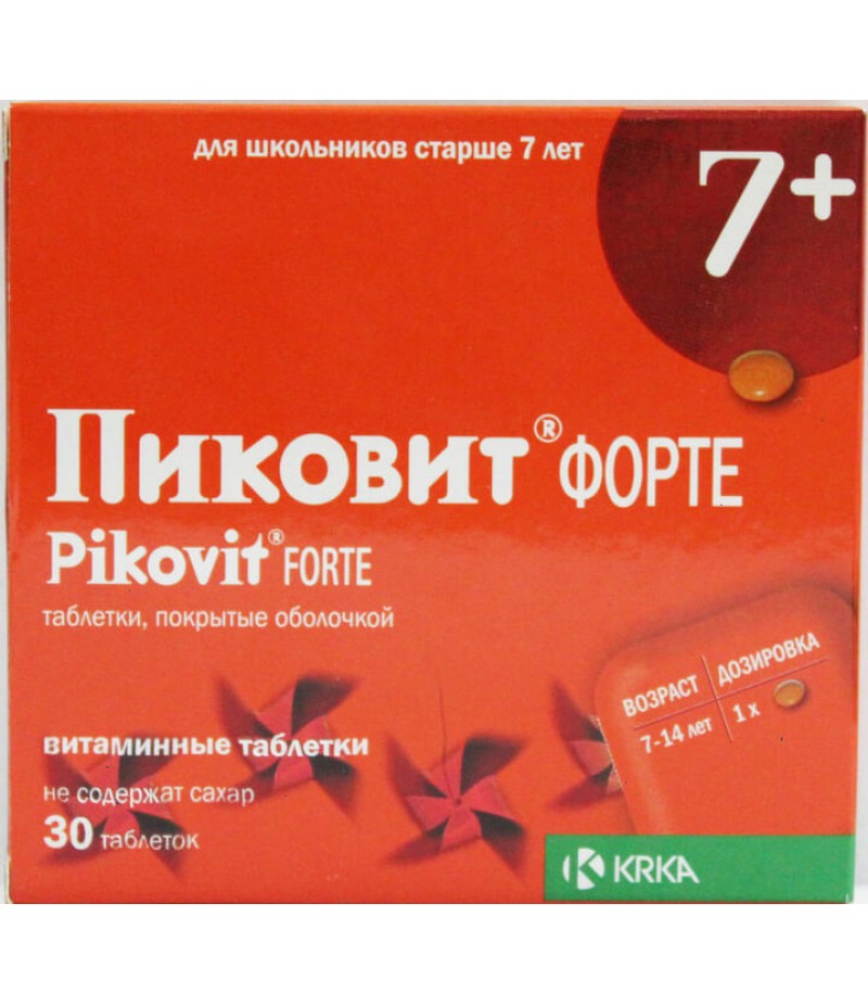 Pikovit forte tabs #30