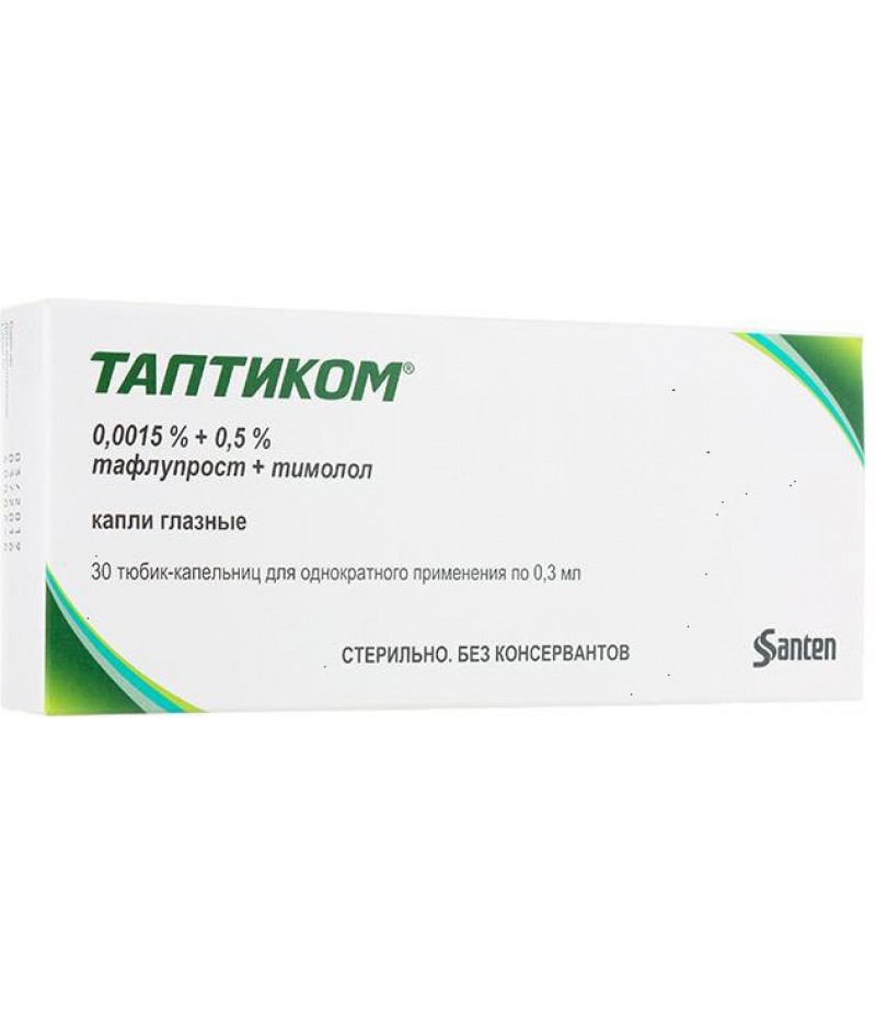 Tapticom drops 0.0015% + 0.5% 0.3ml #30