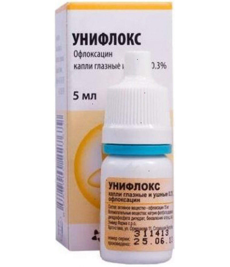 Uniflox eye/ear drops 0.3% 5ml