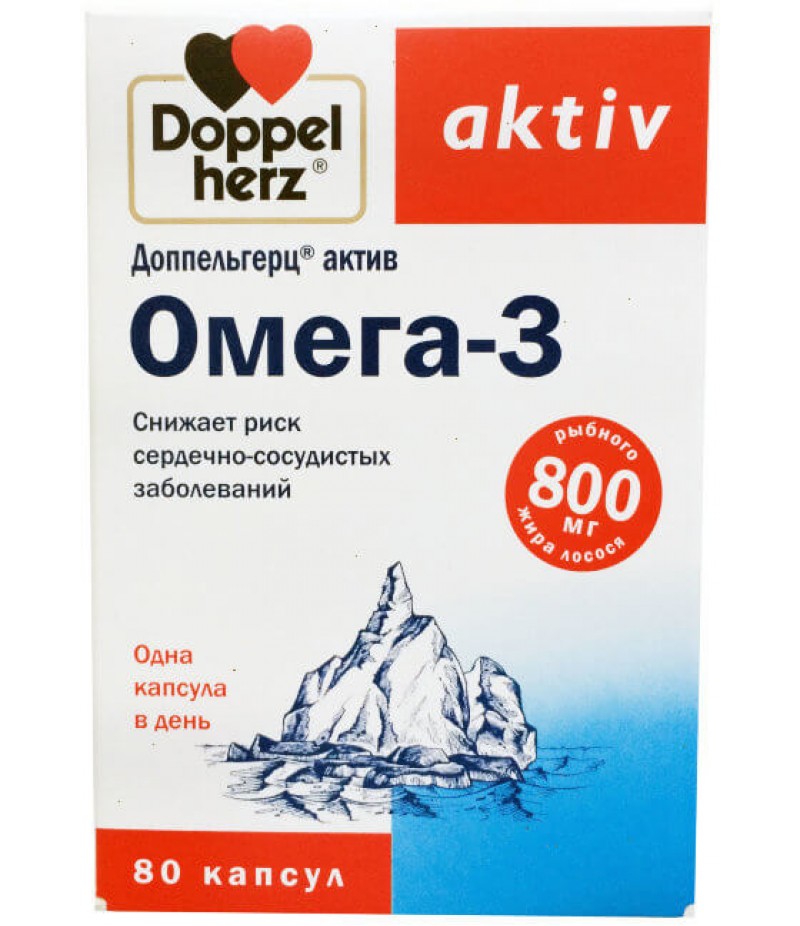 Doppelherz Aktiv Omega-3 caps #80