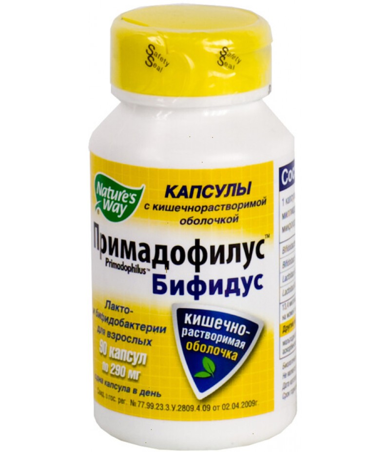Primadophilus Bifidus caps 290mg #90