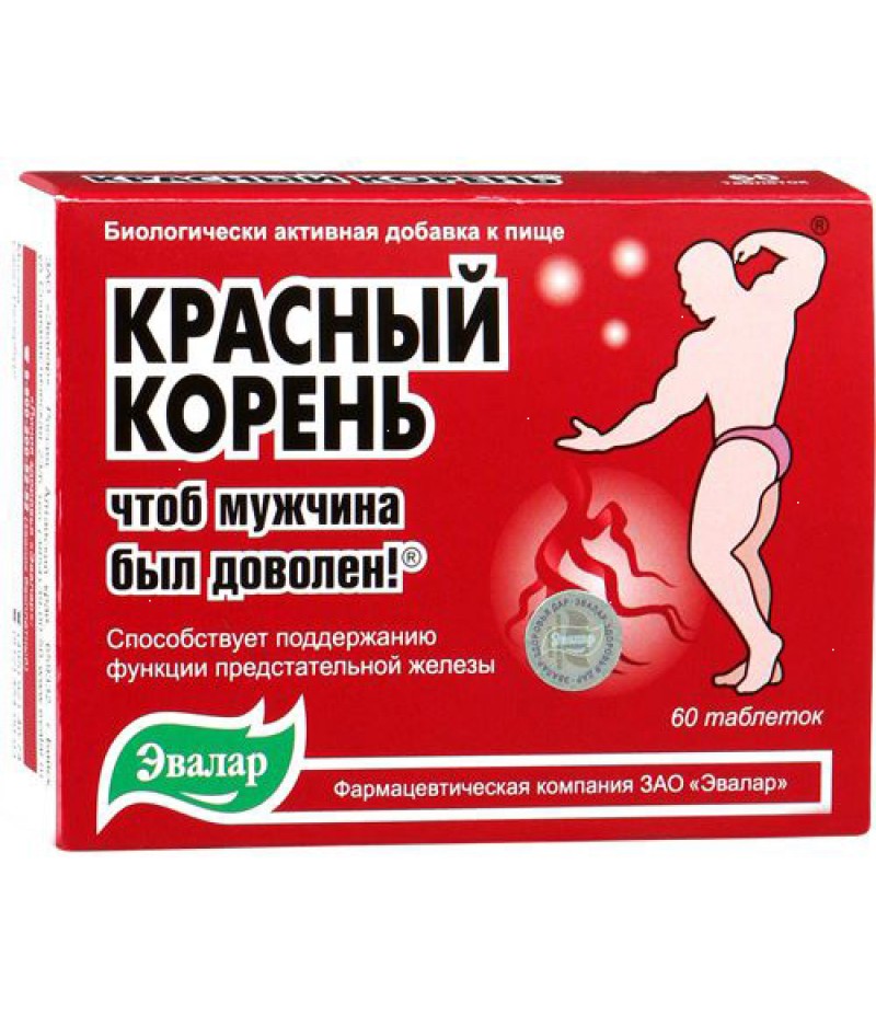 Red root (Radices hedysarae theinae) evalar tabs #60