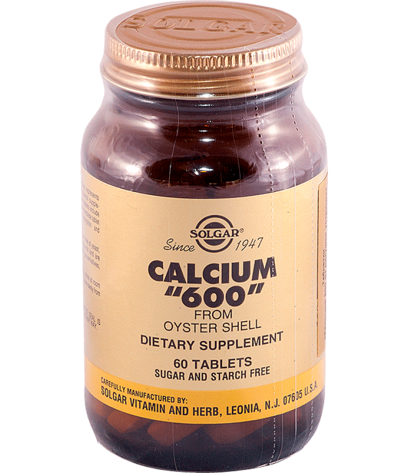 Solgar Calcium 600 from oyster shell tabs #60