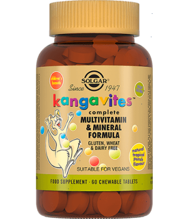 Solgar Kangavites Multivitamin & Mineral tabs #60