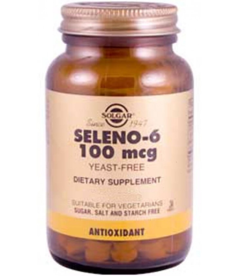 Solgar Seleno-6 tabs 100mcg #100
