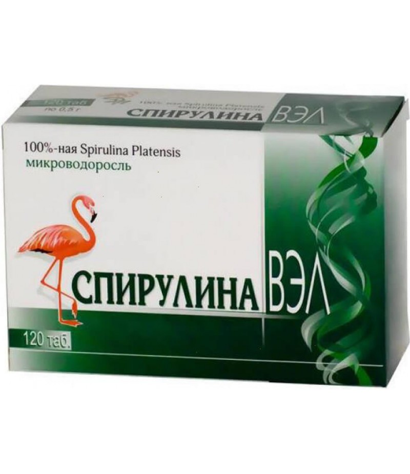 Spirulina tabs 0.5gr #120