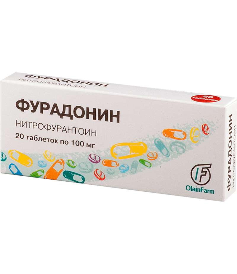 Furadonin tabs 100mg #20