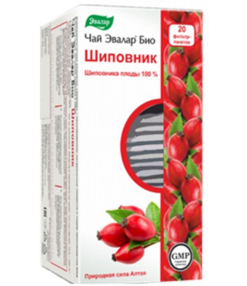 Evalar bio tea Rosae (dogrose) 2gr #20