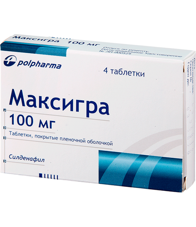Maxigra tabs 100mg #4