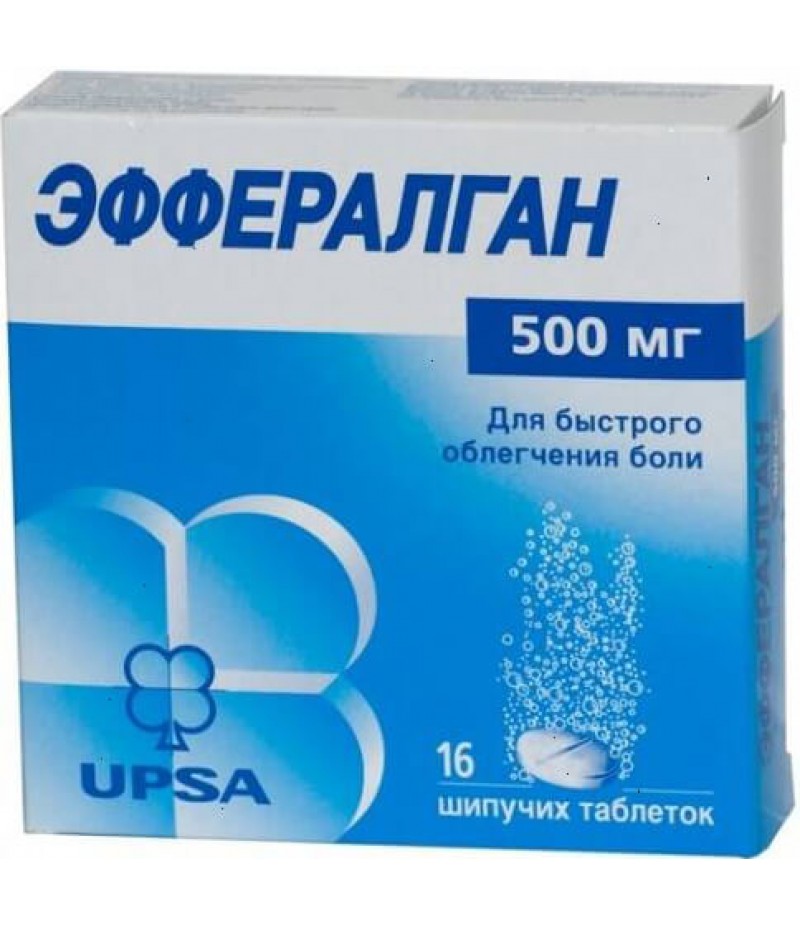 Efferalgan tabs 500mg #16