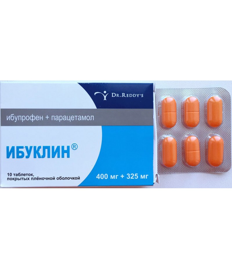Ibuclin tabs 400mg+325mg #10