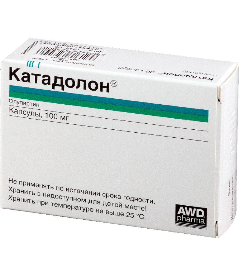 Katadolon caps 100mg #30